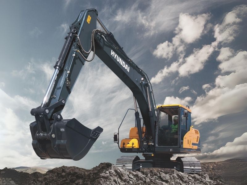 韓國HYUNDAI挖土機